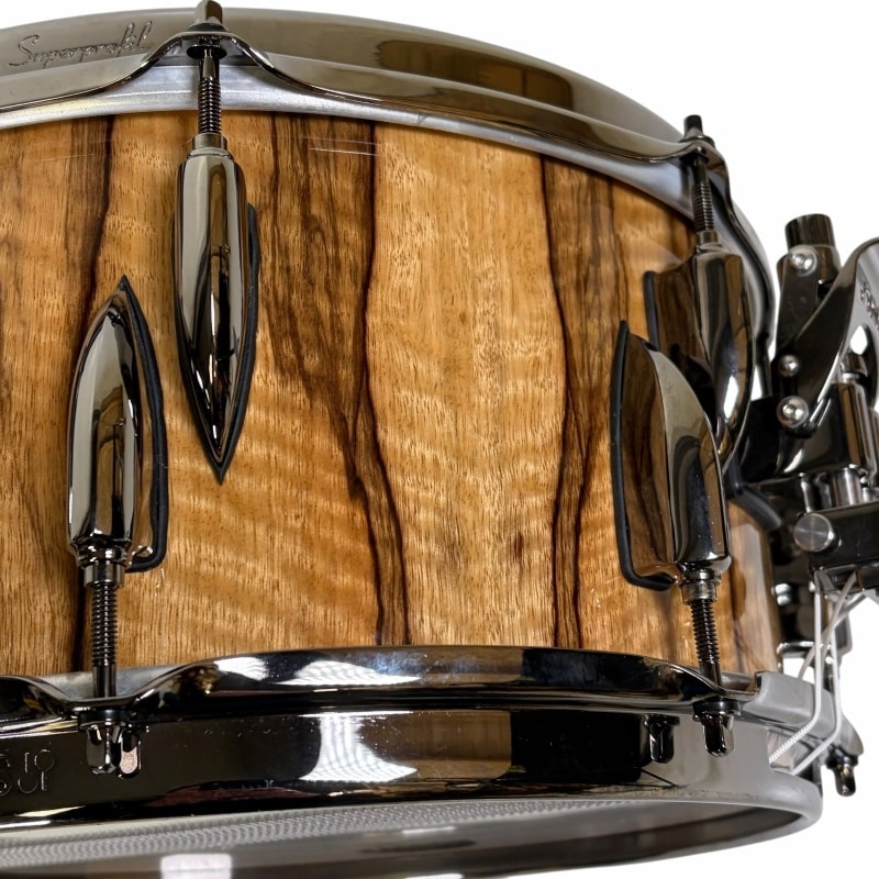 Sonor One Of A Kind 13x6.5in Vintage Black Limba Snare - Image 10