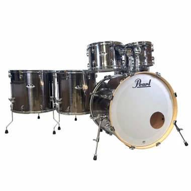 Pearl Export 6pc Shell Pack - Smokey Chrome