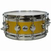 High-quality DW Collectors EDGE 14x6.5 inch snare drum with a striking gold top lacquer finish.