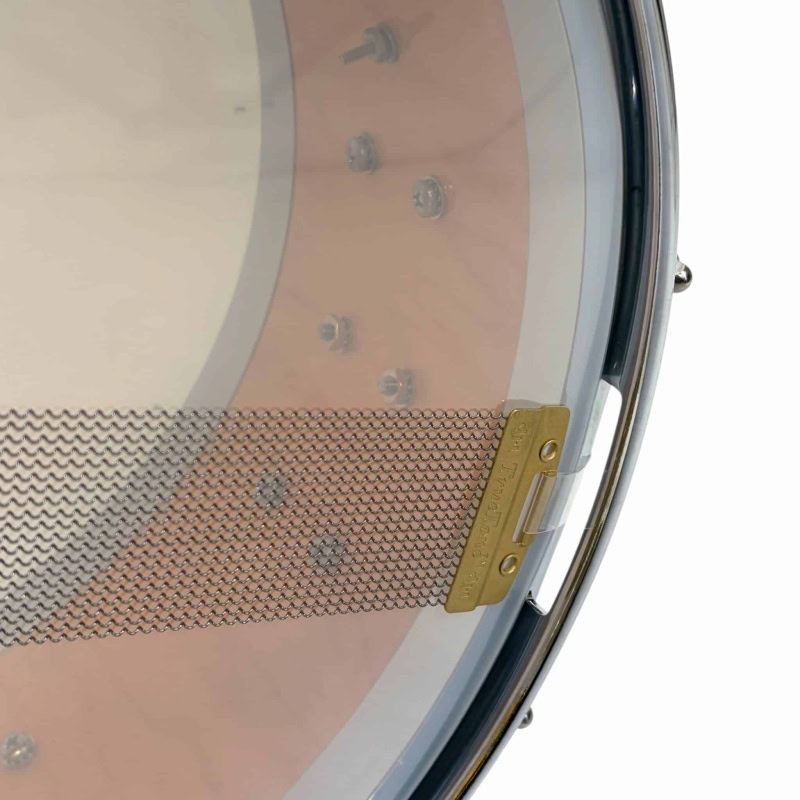 Gold Lacquer Snare Drum for Drummers Only.