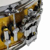 Gold Sparkle Sonor SQ2 14x6.5in Birch Snare Drum for professional drumming.
