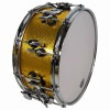Snare drum from Sonor SQ2 series with a striking gold sparkle finish. Perfect for professional drumm.