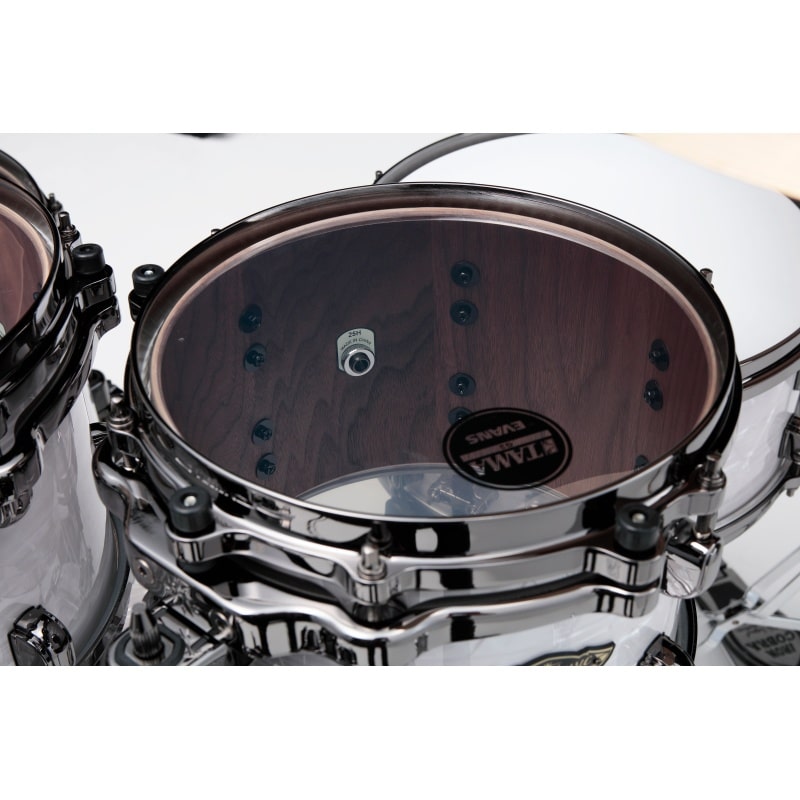 Tama Starclassic Walnut/birch 22in 5pc Shell Pack - White Pearl - Image 5