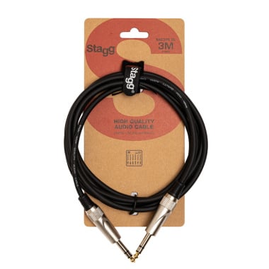 High-quality 3M audio cable for drummers and musicians.