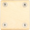 Mini Cajon in Burl Wood finish for percussion enthusiasts.