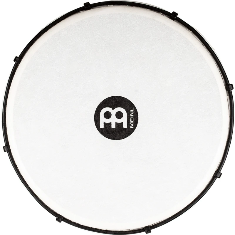 Close-up of Meinl drum head with Drummers Only logo, suitable for percussion and drumming enthusiast.