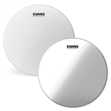 Evans drum heads for professional drumming and percussion.