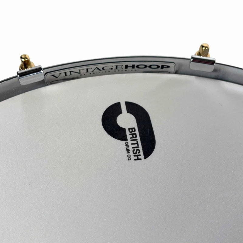 British Drum Company 'The Archer' 14x6in snare drum for professional drummers.