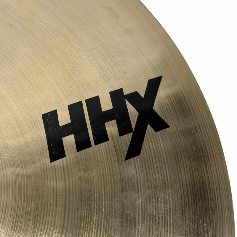 HHX cymbal for professional drummers, high-quality percussion instrument.