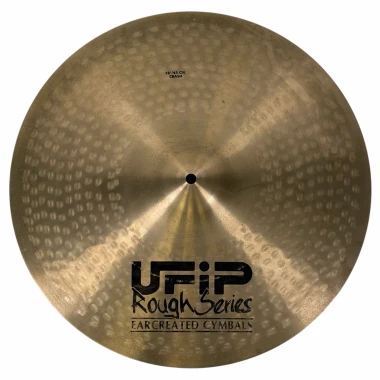 UFiP Rough Series crash cymbal for professional drummers, ear-crafted cymbals for dynamic sound.
