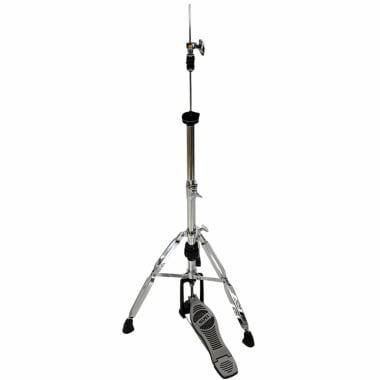 Microphone stand for drummers on a drum kit.