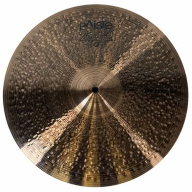 Paiste 2002 cymbal for drummers, high-quality percussion instrument.