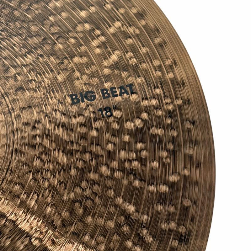 Big Beat 18-inch cymbal for drummers, high-quality percussion instrument.