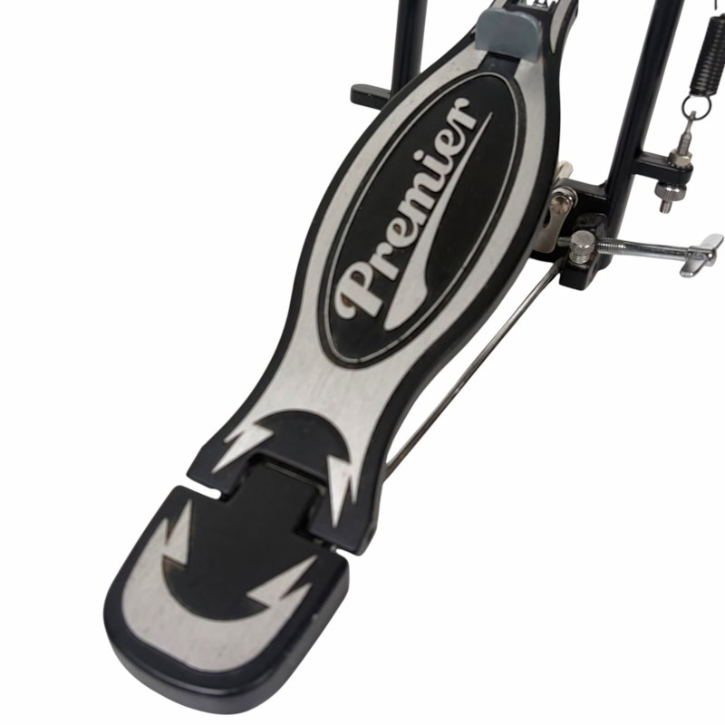 High-quality Premier bass drum pedal for professional drummers and drum enthusiasts.