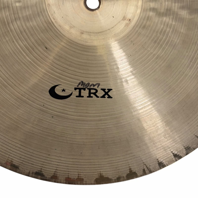 High-quality cymbal with Drummers Only logo and TRX branding.