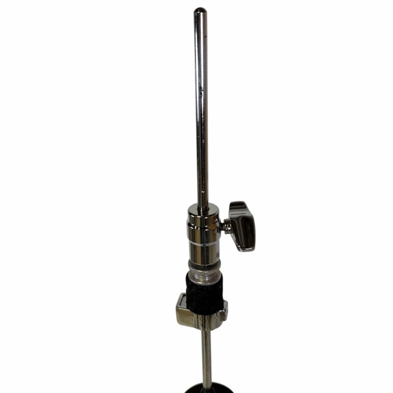 Professional drumstick holder with adjustable clamp for secure placement.