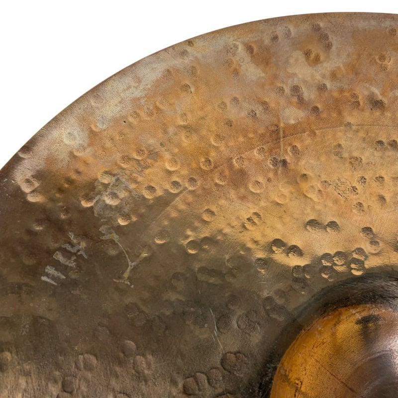 Drummers Only logo engraved on a cymbal for drumming enthusiasts.