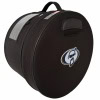 Drumstick bag for drummers with secure closure and carrying handle.