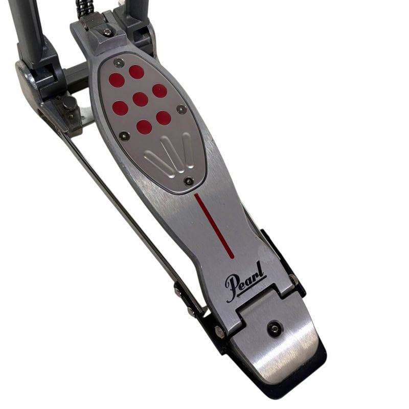 Bass drum pedal for drummers, Pearl brand, professional drum equipment.