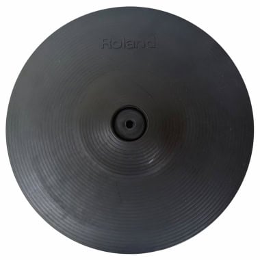 Close-up of a cymbal with Drummers Only logo for percussion enthusiasts.