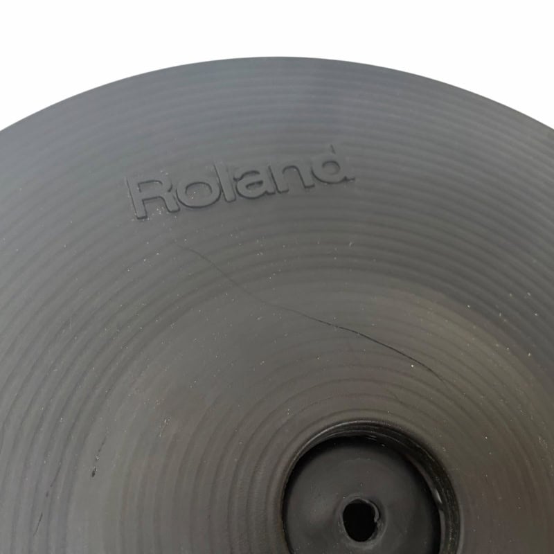 Roland drum pad with Drummers Only logo, professional percussion equipment.