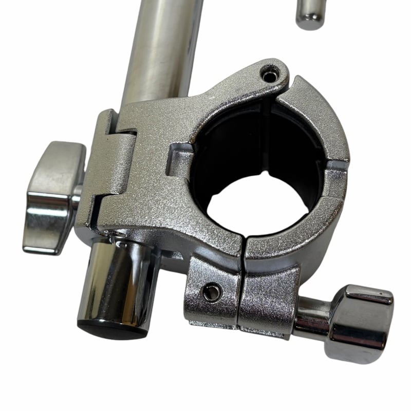 High-quality drum hardware clamp for secure drum mounting and stability.