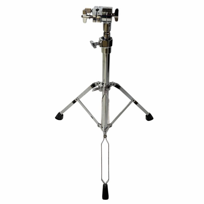 Professional drum hardware stand for drummers, adjustable and sturdy.
