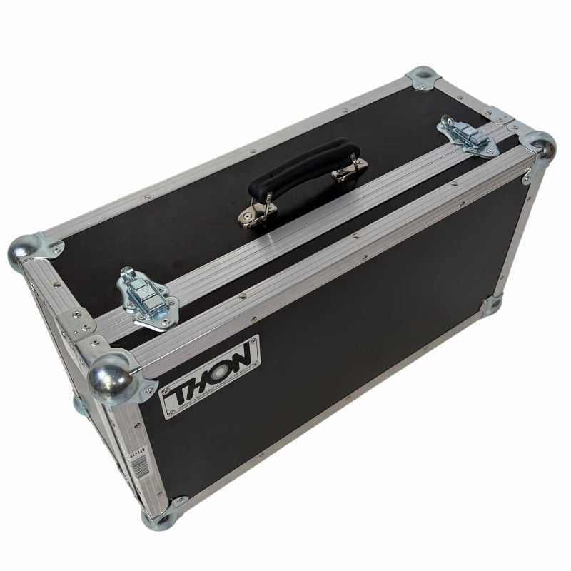 Heavy-duty drumstick case for drummers, portable and secure storage.
