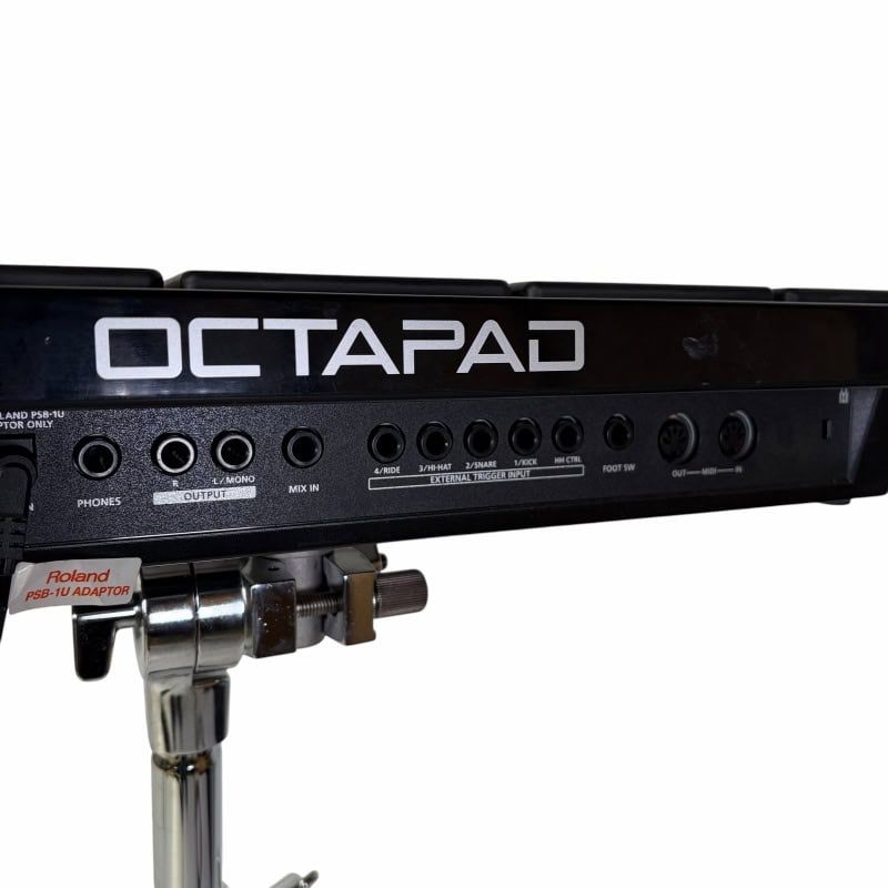 Octapad electronic drum pad for professional drummers and percussionists.