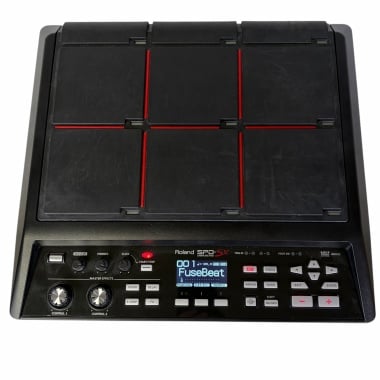 Electronic drum pad for drummers with multiple pads and control features.