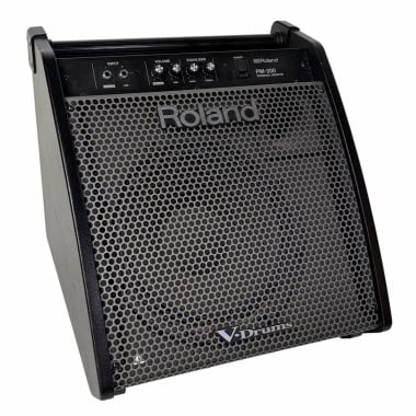 Roland V-Drums monitor for drummers, portable audio equipment for percussionists.