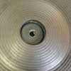 Close-up of a drum practice pad for drummers' training and practice.