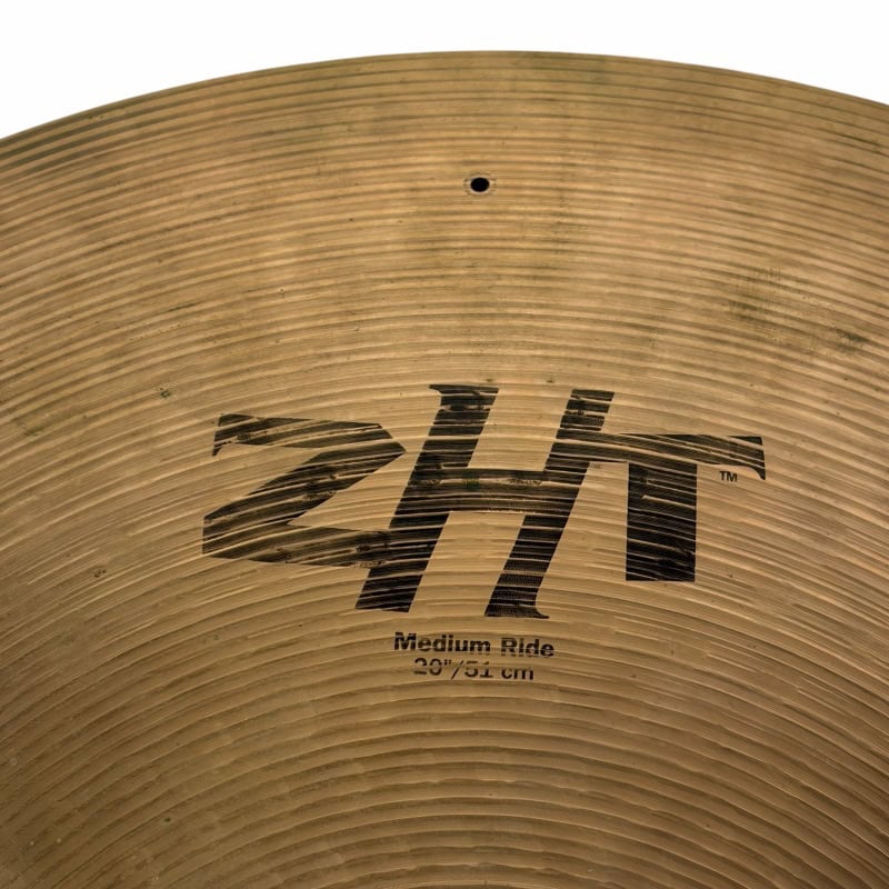 Drummers Only logo on a cymbal, medium ride 20"/51cm for drumming enthusiasts.