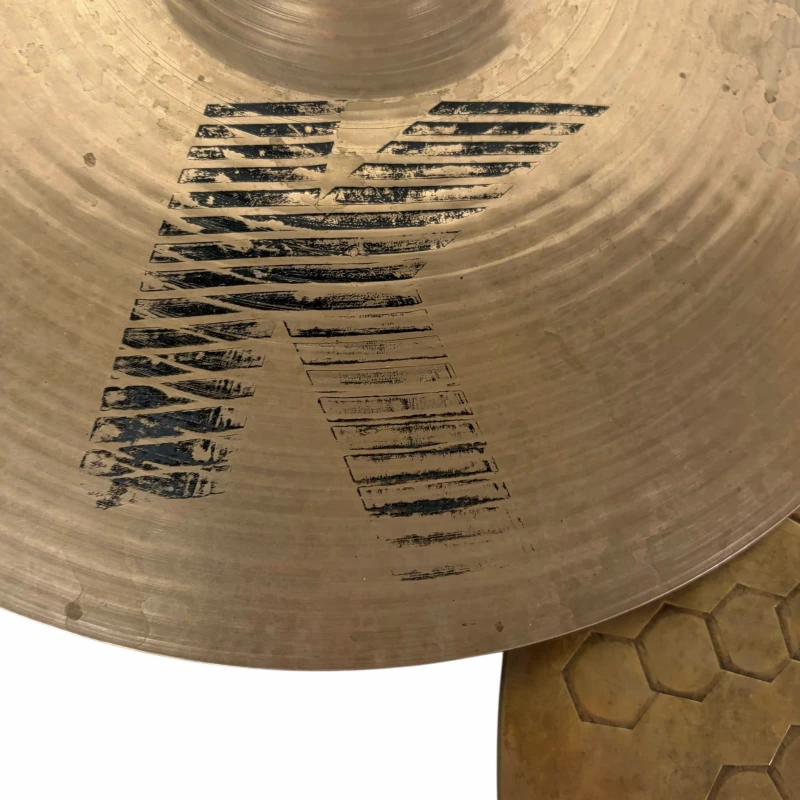 Cymbal with Drummers Only logo, highlighting percussion equipment and drumming gear.