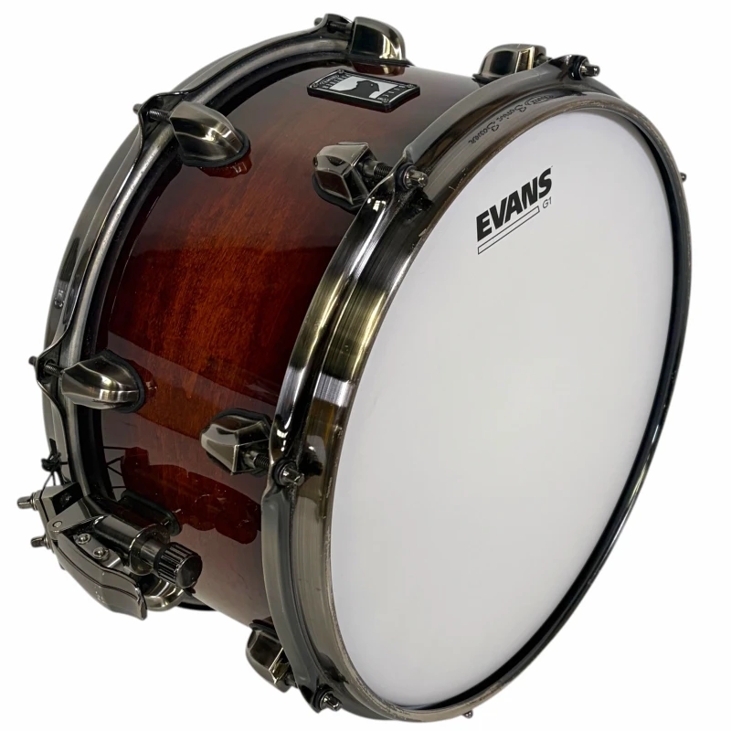 Bass drum with Evans drum head for professional sound.