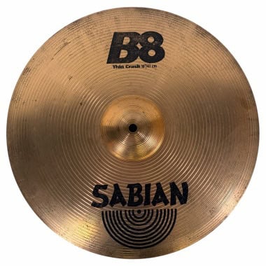 Sabian B8 14-inch Crash Cymbal for Drummers.