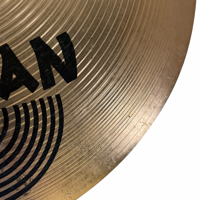 Drummers Only logo on a professional cymbal for drum kits.