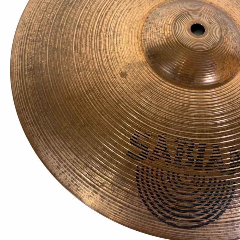 High-quality Sabian cymbal for drummers and percussionists.