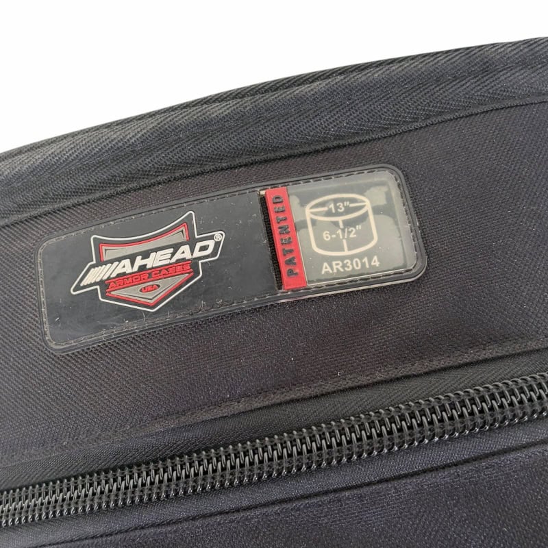 Drumstick bag featuring WHEAAD logo and size label for drummers.
