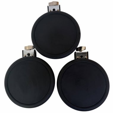 Drummers Only practice drum pads for silent drumming and training.