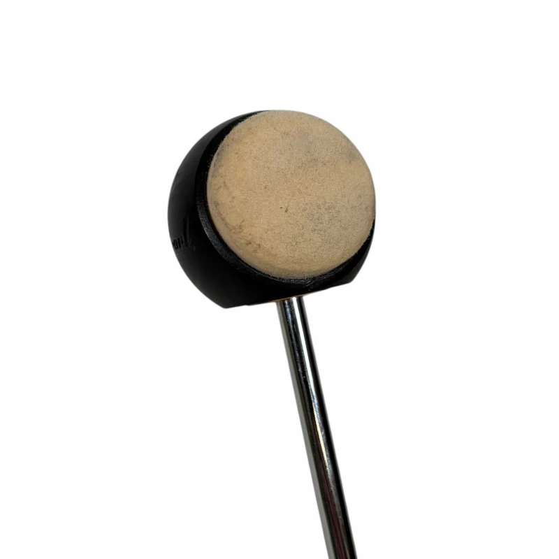 Drumstick mallet for percussion instruments, ideal for drummers and percussionists.