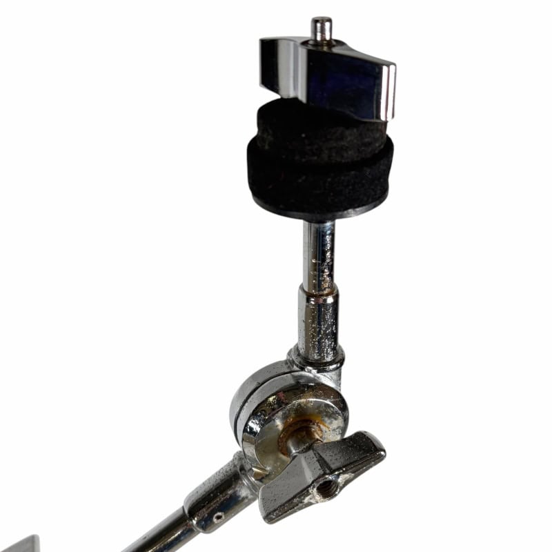 Microphone holder for drum kits and percussion instruments.