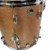 Close-up of a sparkling bronze Gretsch drum shell from Drummers Only.
