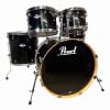 Drummers Only Pearl Export 22-inch 5-piece shell pack in sleek jet black finish, ideal for professio.