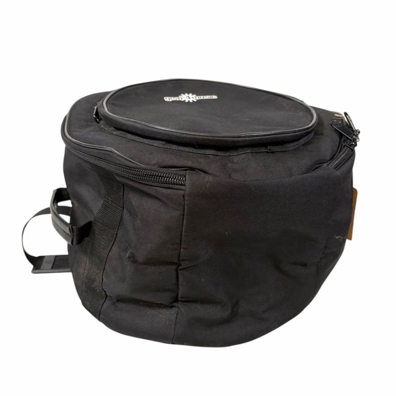 Drummers Only black drum bag for drumsticks and accessories, ideal for musicians and drummers.