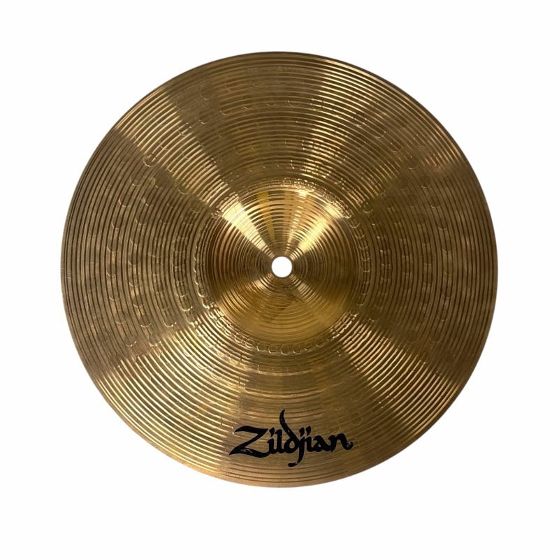 Zildjian brass cymbal for drummers, high-quality percussion instrument.