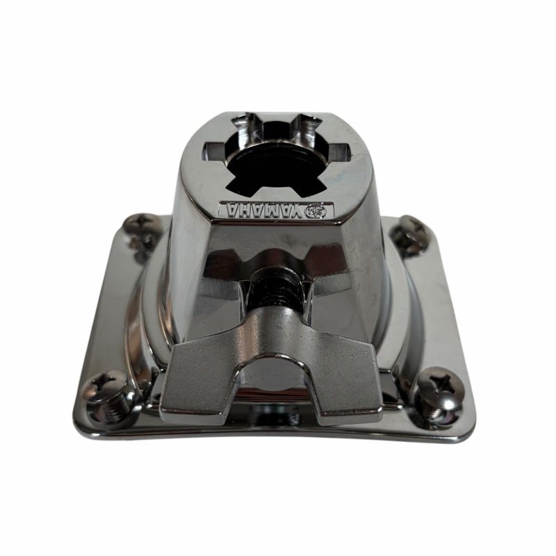 Metal drum key holder for drum tuning and maintenance, professional percussion accessory.