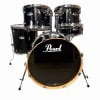 High-quality Pearl Export 22-inch 5-piece drum shell pack in sleek jet black finish. Perfect for pro.
