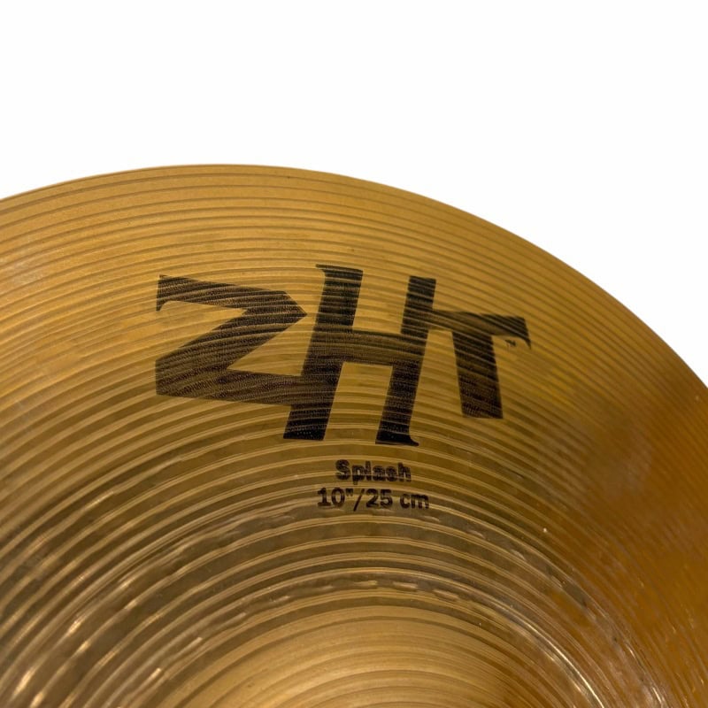 ZHT Splash Cymbal for Drummers, 10-inch, high-quality percussion instrument.