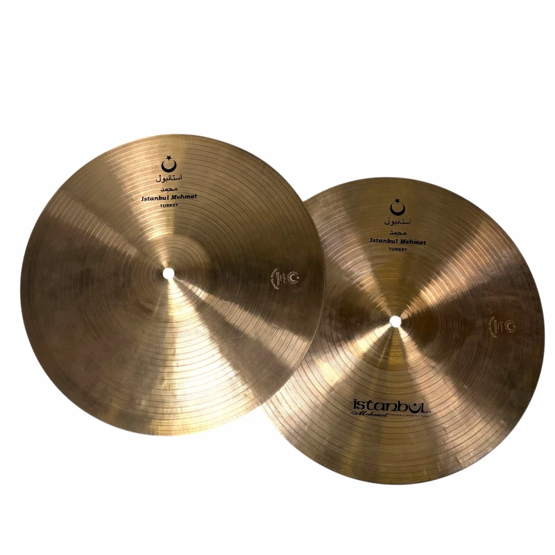 Cymbals for drummers, Istanbul Mehmet brand, high-quality percussion instruments.